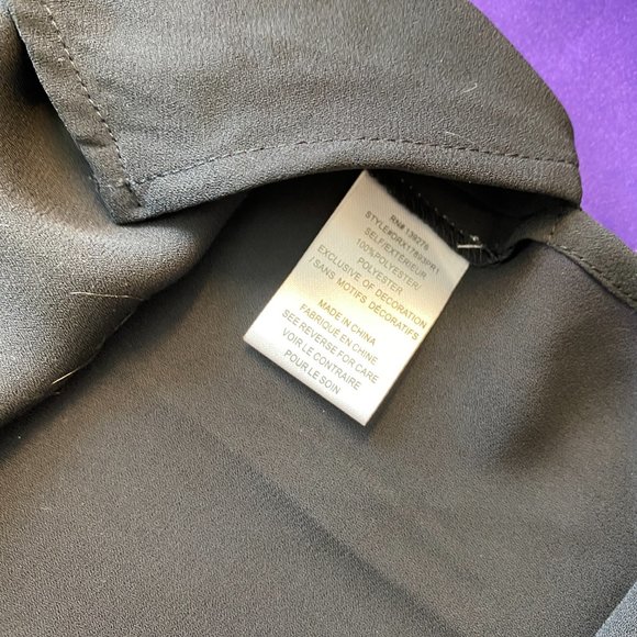 NWT📌DR2 Timeless Soft Flowing - Light Transparent Cap Sleeves Top - Picture 11 of 13